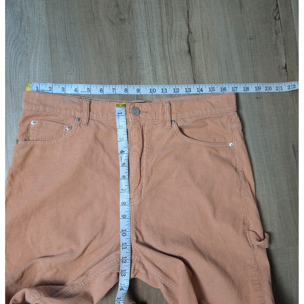 BDG Corduroy Carpenter Pants Size 31 Light Rust Slim Straight Urban Outfitters - Picture 9 of 10